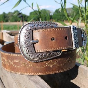 ARIAT Fatbaby Center Stitch Belt S34